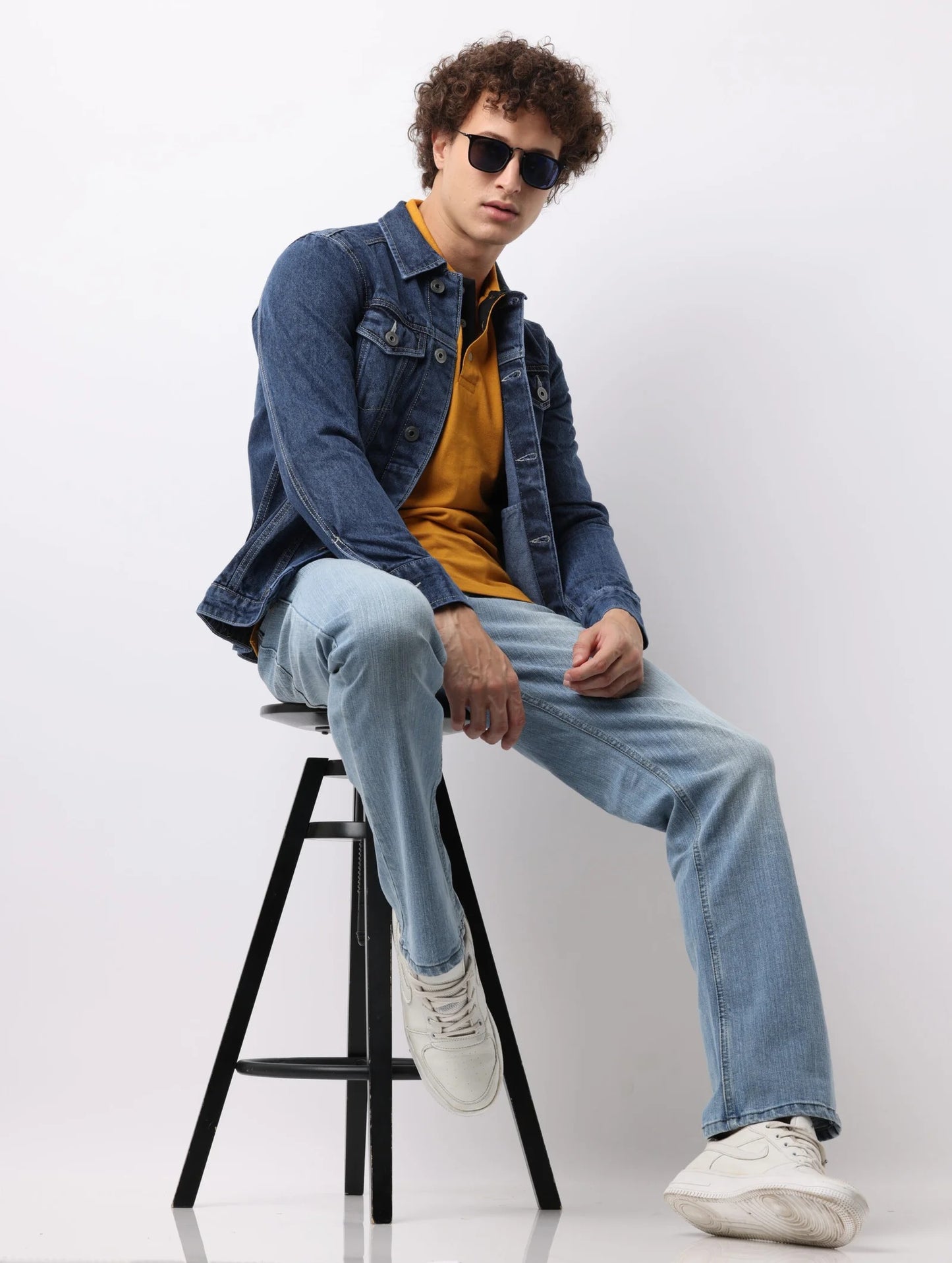 Dark Indigo Denim Double Pocket Jacket