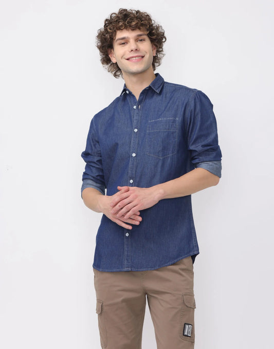 Indigo Denim Shirt